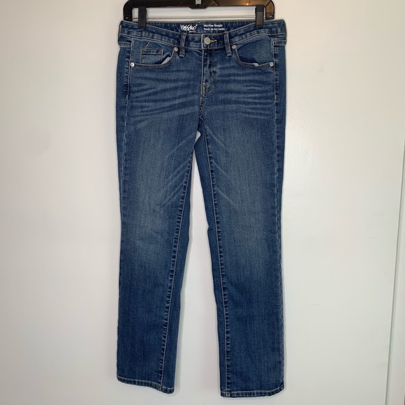 mossimo mid rise straight leg jeans